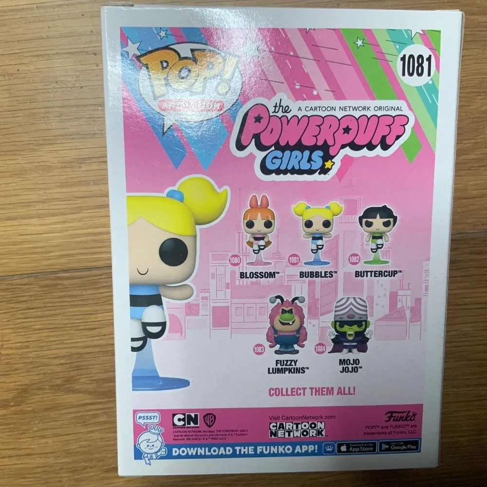 NIB POP! Animation Funko Powerpuff Girls 1081 Bubbles Figure
